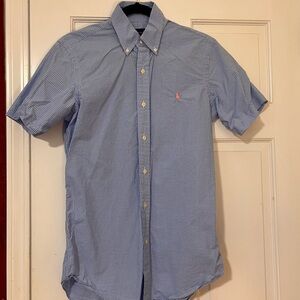Ralph Lauren Blue Gingham Men's Shirt